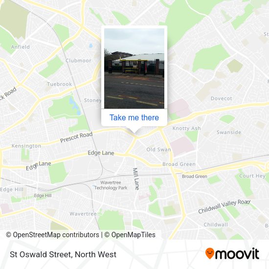 St Oswald Street map