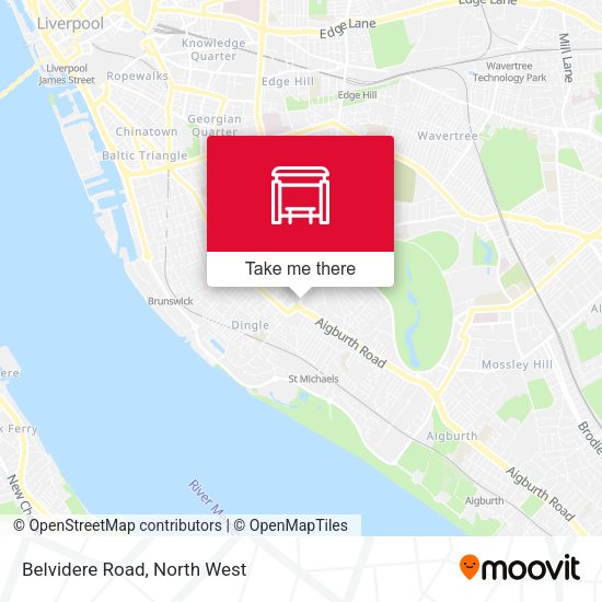 Belvidere Road map