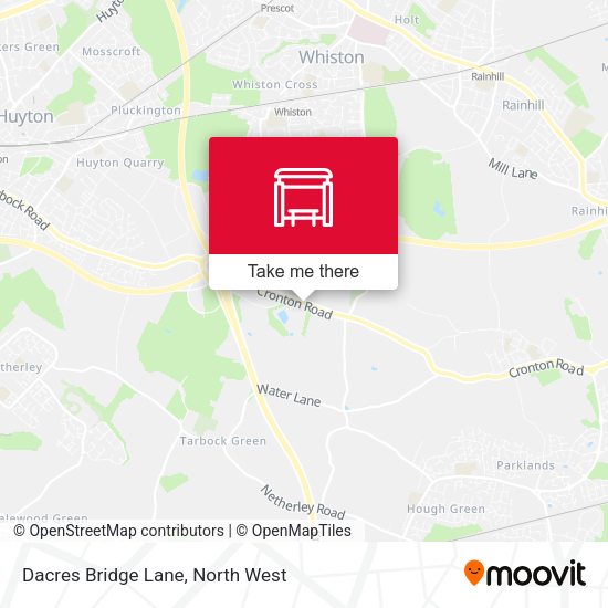 Dacres Bridge Lane map