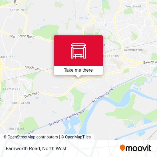 Farnworth Road map