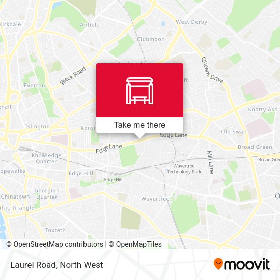 Laurel Road map