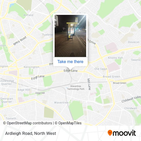 Ardleigh Road map