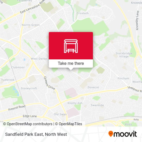 Sandfield Park East map