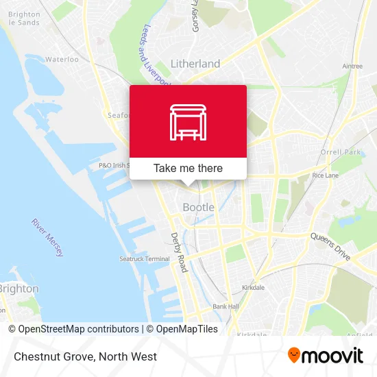 Chestnut Grove map