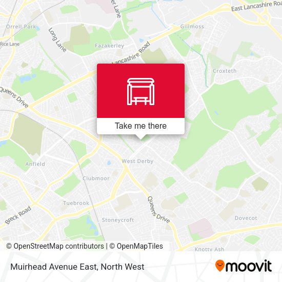 Muirhead Avenue East map