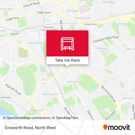 Ensworth Road map