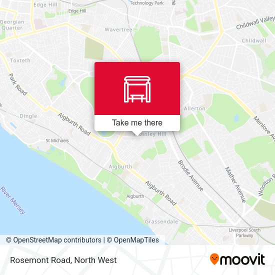 Rosemont Road map