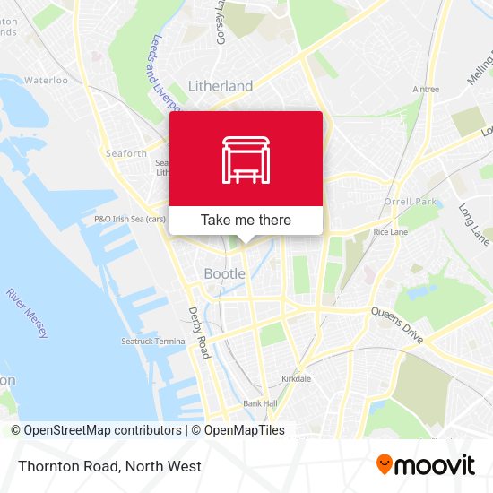 Thornton Road map
