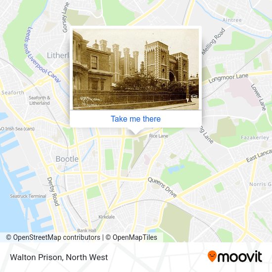 Walton Prison map