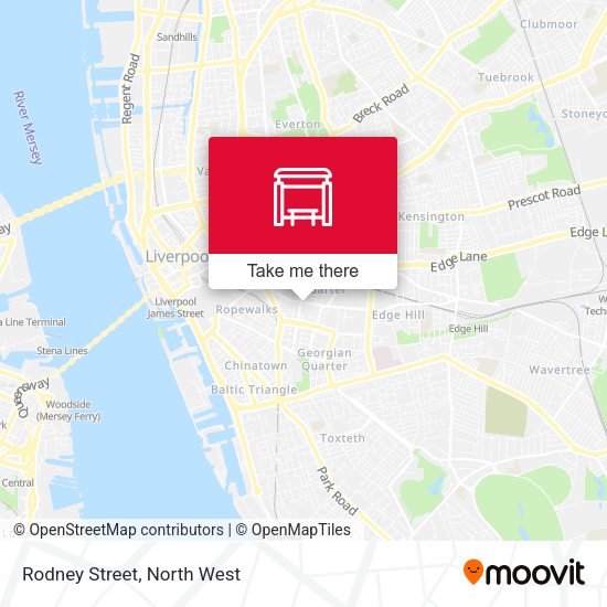 Rodney Street map