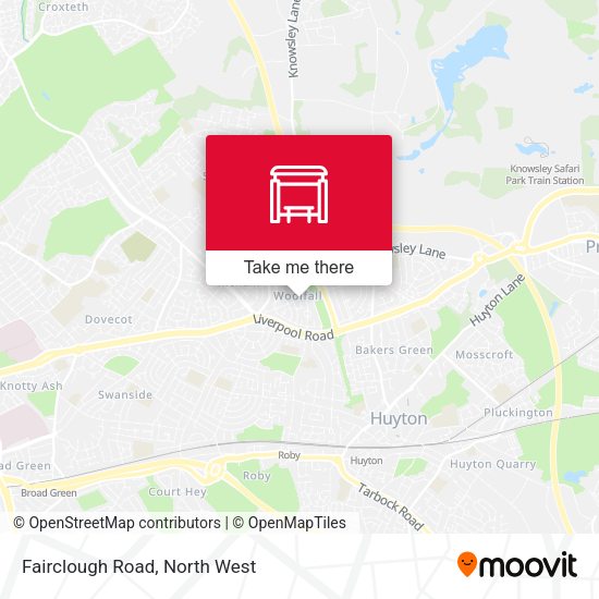 Fairclough Road map