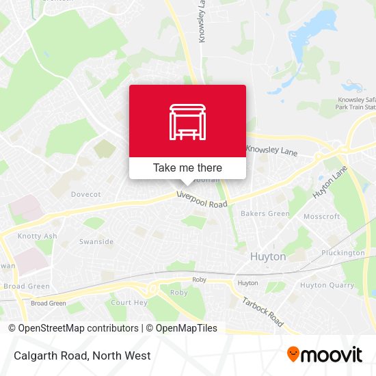 Calgarth Road map