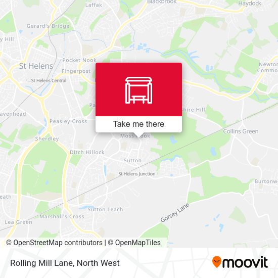 Rolling Mill Lane map