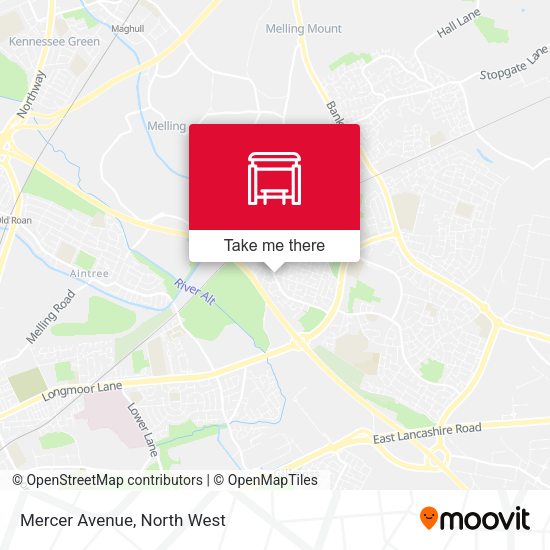 Mercer Avenue map