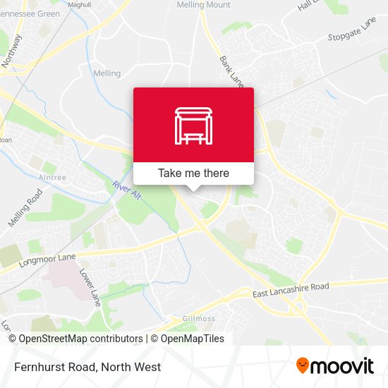 Fernhurst Road map