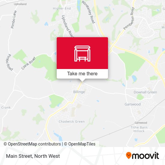 Main Street map