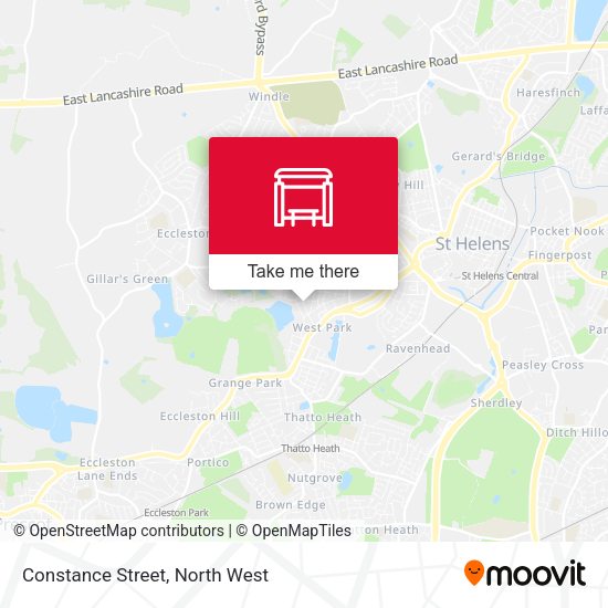 Constance Street map