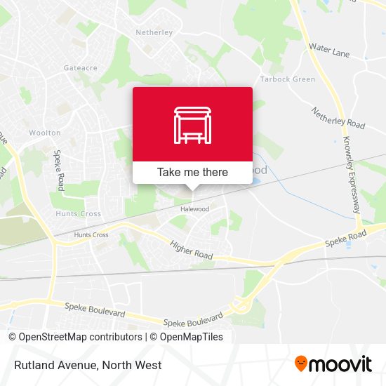 Rutland Avenue map