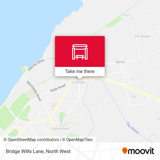 Bridge Wills Lane map