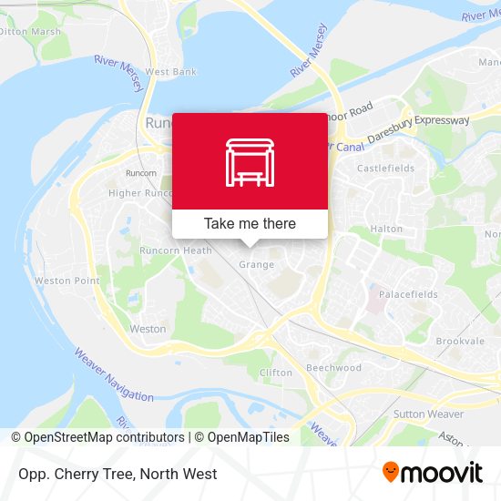 Opp. Cherry Tree map