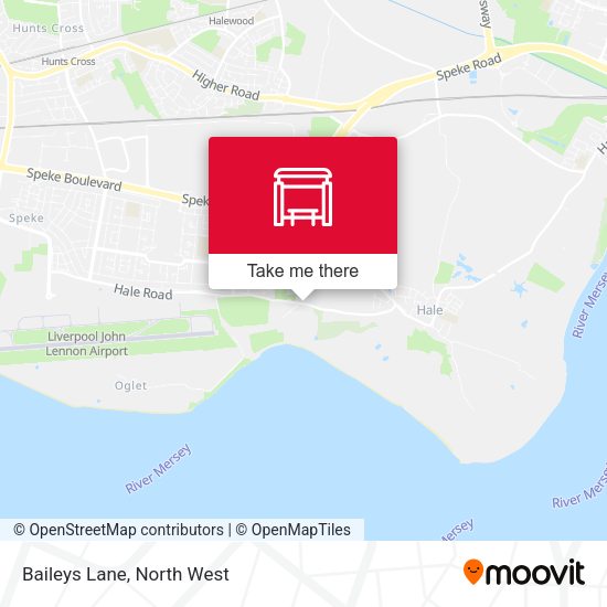 Baileys Lane map