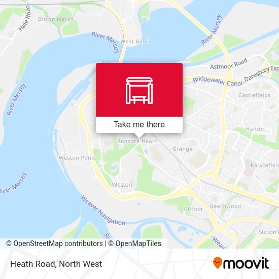 Heath Road map