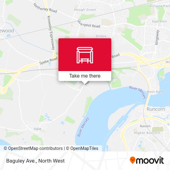 Baguley Ave. map