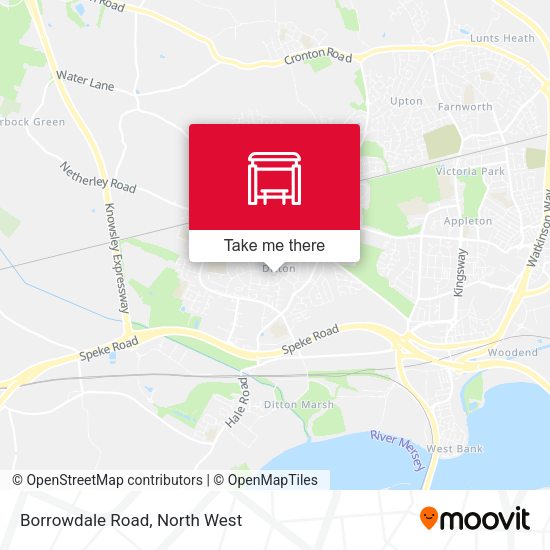 Borrowdale Road map