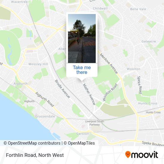 Forthlin Road map