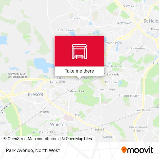 Park Avenue map