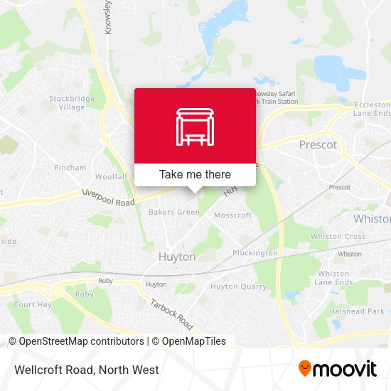 Wellcroft Road map