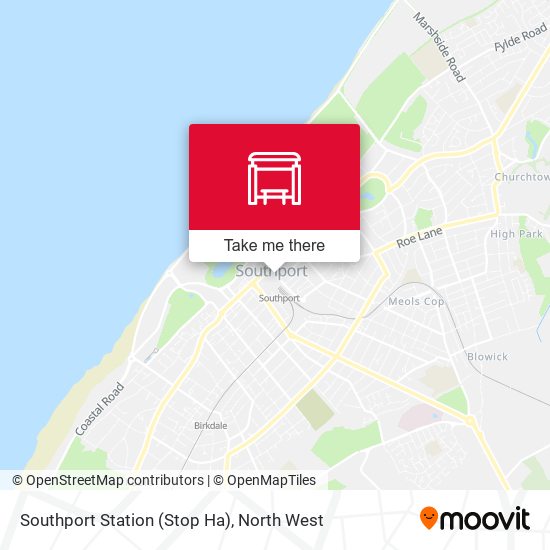 Southport Station (Stop Ha) map