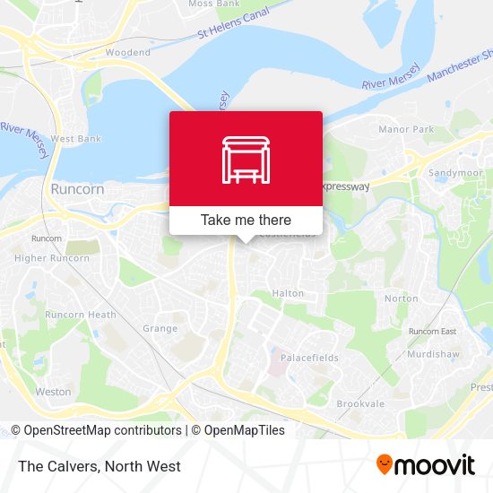 The Calvers map
