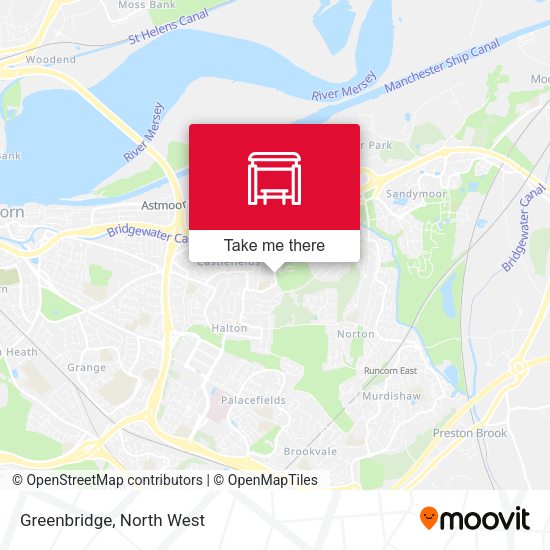 Greenbridge map