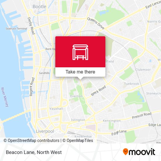 Beacon Lane map