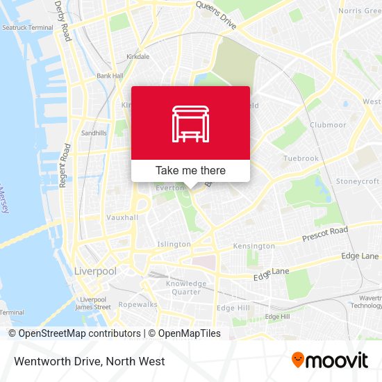 Wentworth Drive map