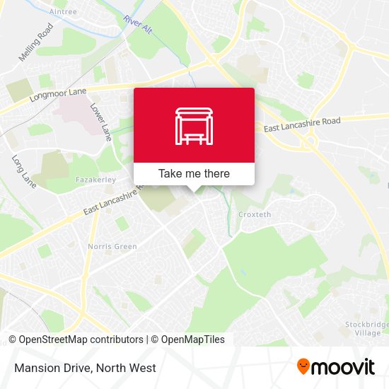 Mansion Drive map