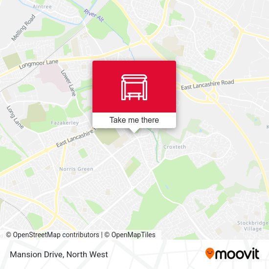 Mansion Drive map