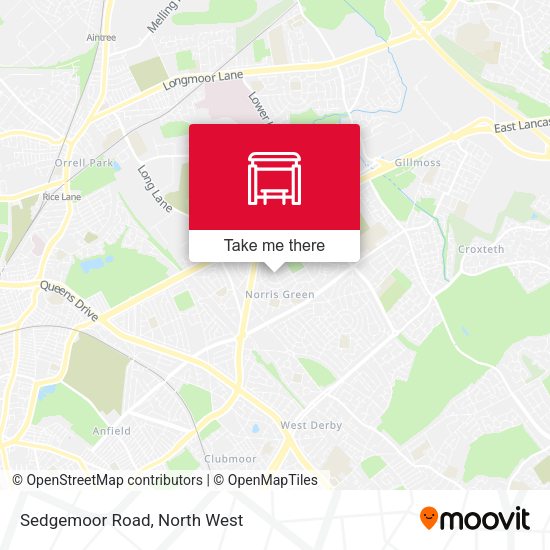 Sedgemoor Road map