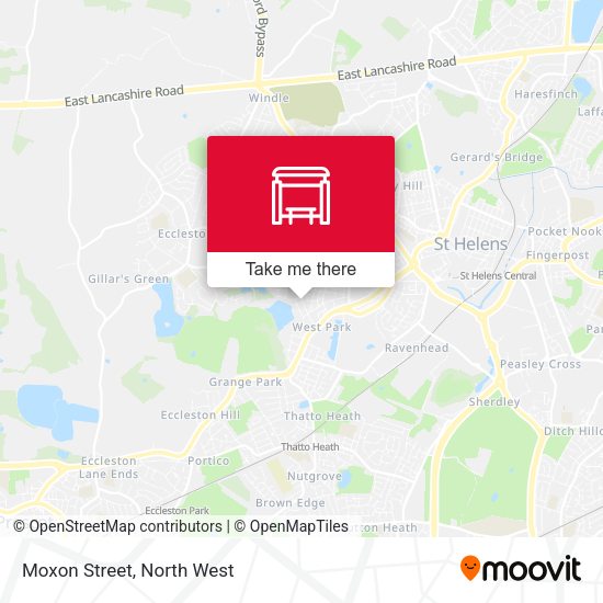 Moxon Street map