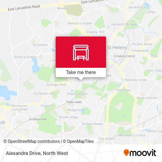 Alexandra Drive map