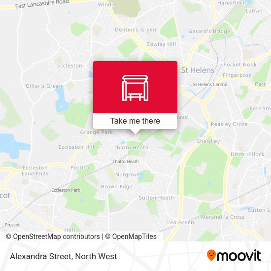 Alexandra Street map