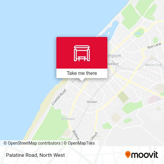 Palatine Road map