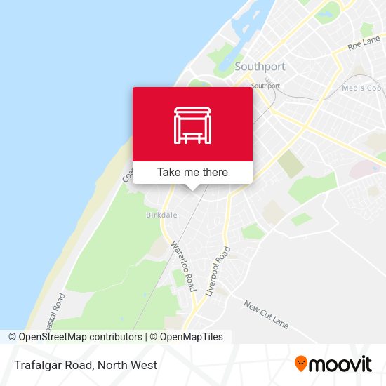 Trafalgar Road map