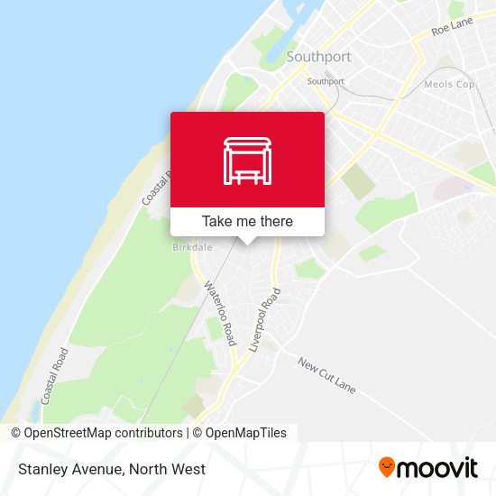 Stanley Avenue map