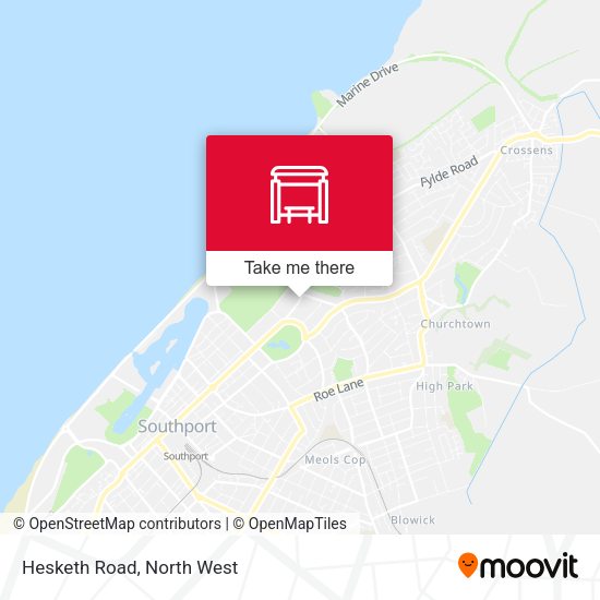 Hesketh Road map