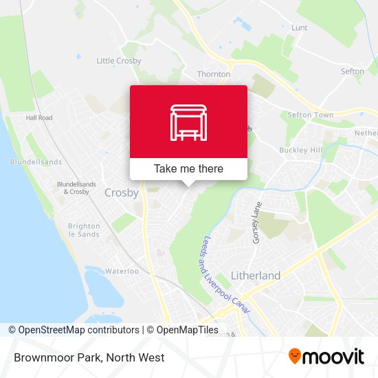 Brownmoor Park map