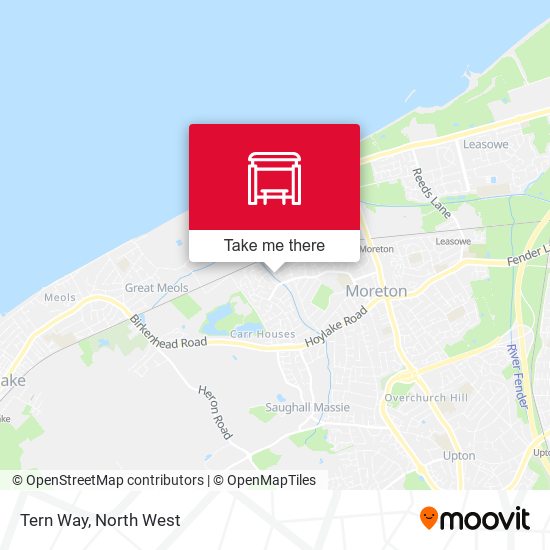 Tern Way map