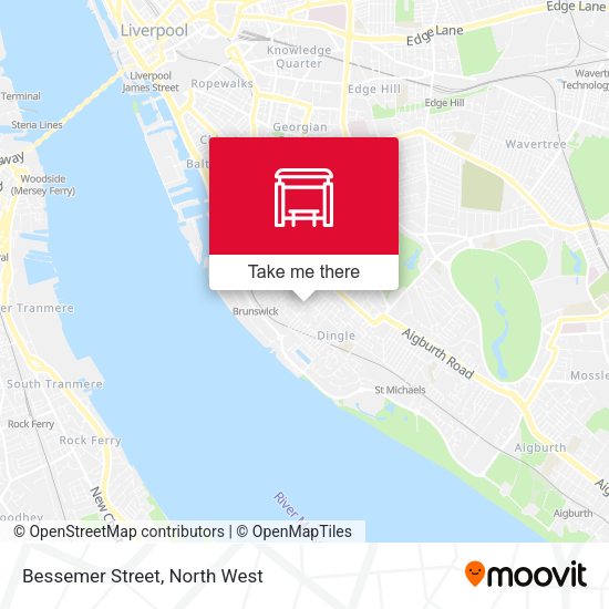 Bessemer Street map
