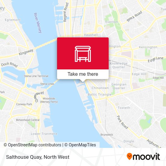 Salthouse Quay map
